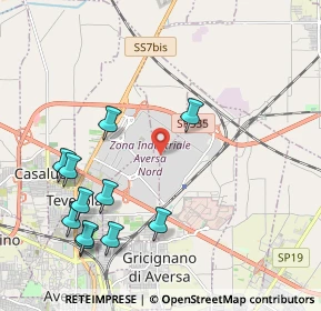 Mappa Zona Consortile Asi, 81032 Carinaro CE, Italia (2.54091)
