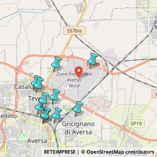 Mappa Unnamed Road Provincia di, 81030 Gricignano di Aversa CE, Italia (2.54091)