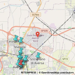 Mappa Unnamed Road Provincia di, 81030 Gricignano di Aversa CE, Italia (3.65571)