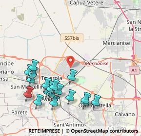 Mappa Zona Consortile Asi, 81032 Carinaro CE, Italia (4.83167)