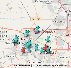 Mappa Zona Consortile Asi, 81032 Carinaro CE, Italia (4.1355)