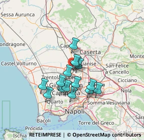 Mappa Consorzio Sinè, 81032 Carinaro CE, Italia (10.88533)