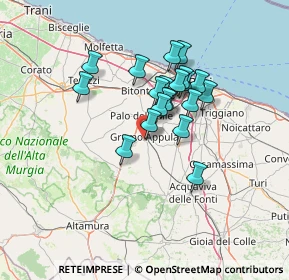 Mappa Via Angelo, 70025 Grumo Appula BA, Italia (11.14)