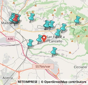 Mappa Via dei Sanniti, 81027 San Felice a Cancello CE, Italia (4.58)