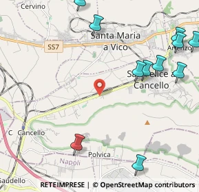 Mappa Via dei Sanniti, 81027 San Felice a Cancello CE, Italia (3.03364)