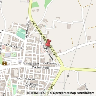 Mappa Via della Costituente, 18, 70010 Adelfia, Bari (Puglia)