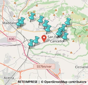 Mappa Della Valle Caudina, 81027 San Felice A Cancello CE, Italia (3.54231)