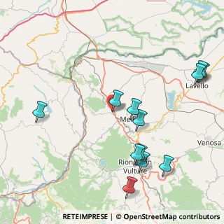 Mappa Via Giambattista Bodoni, 85025 Melfi PZ, Italia (10.3125)