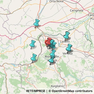 Mappa Via Barsanti, 85025 Melfi PZ, Italia (10.67867)
