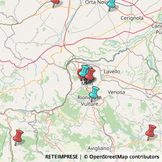Mappa Via Giambattista Bodoni, 85025 Melfi PZ, Italia (15.97273)