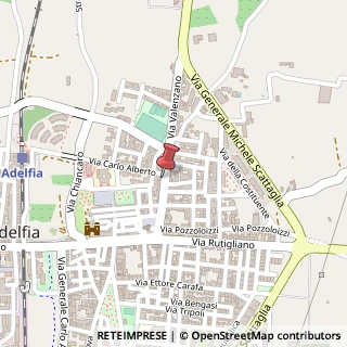 Mappa Via Valenzano, 44, 70010 Adelfia, Bari (Puglia)