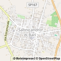 Karte Sannicandro di Bari