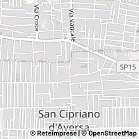 Kaart San Cipriano d'Aversa
