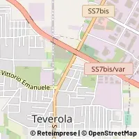 Mapa Teverola