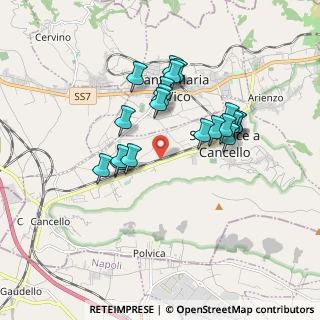 Mappa Via Vecchia Ponti Rossi, 81027 San Felice A Cancello CE, Italia (1.6875)