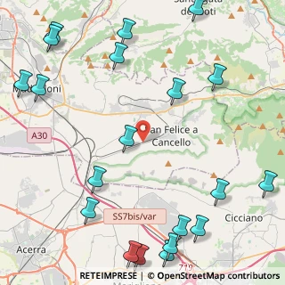Mappa Via Vecchia Ponti Rossi, 81027 San Felice A Cancello CE, Italia (6.787)