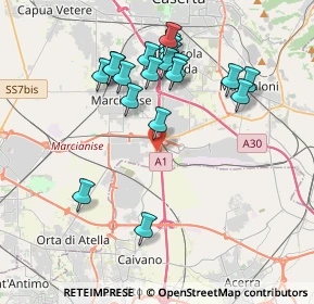 Mappa SP 336 Sannitica - KM 18500 La Reggia Designer Outlet, 81025 Marcianise CE (4.0605)