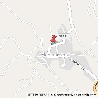 Mappa Via Luigi della Porta, 7, 83038 Montemiletto, Avellino (Campania)