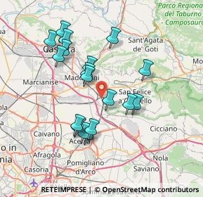 Mappa 81027 Maddaloni CE, Italia (7.22889)