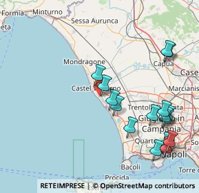 Mappa Via della Francesca, 81030 Cancello ed Arnone CE, Italia (19.62188)