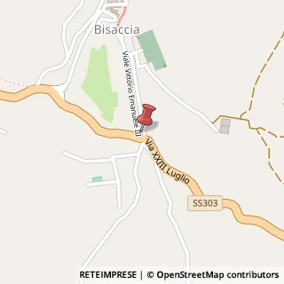 Mappa Corso Vittorio Emanuele, 88, 83044 Bisaccia, Avellino (Campania)
