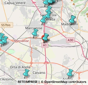 Mappa La Reggia Designer Outlet Sp 336 Sannitica, 81025 Marcianise CE, Italia (5.901)