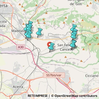 Mappa Via Trotti, 81027 San Felice a Cancello CE, Italia (4.26667)