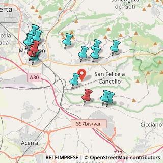 Mappa Via Trotti, 81027 San Felice a Cancello CE, Italia (5.083)