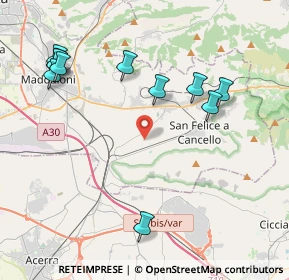 Mappa Via Trotti, 81027 San Felice a Cancello CE, Italia (4.96727)