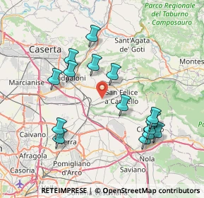 Mappa Via Trotti, 81027 San Felice a Cancello CE, Italia (8.22533)