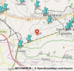 Mappa Via Trotti, 81027 San Felice a Cancello CE, Italia (3.35417)