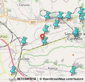 Mappa Via Trotti, 81027 San Felice a Cancello CE, Italia (2.79231)