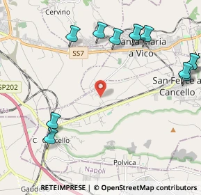 Mappa Via Trotti, 81027 San Felice a Cancello CE, Italia (2.86917)