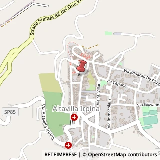 Mappa Corso Garibaldi, 106, 83011 Altavilla Irpina, Avellino (Campania)