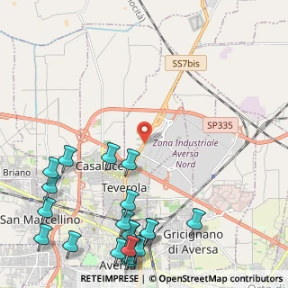 Mappa Area Sviluppo Industriale, 81030 Teverola CE, Italia (3.4285)