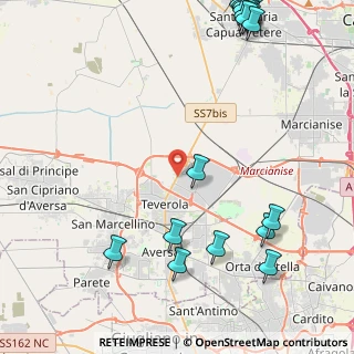 Mappa Area Sviluppo Industriale, 81030 Teverola CE, Italia (7.0215)