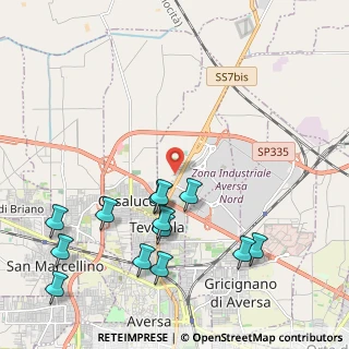Mappa Via Appia 7 Bis KM. 11, 81030 Teverola CE, Italia (2.63077)