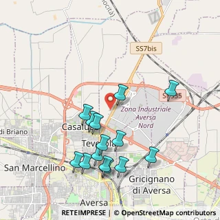 Mappa Via Appia 7 Bis KM. 11, 81030 Teverola CE, Italia (2.185)