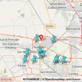 Mappa Via Appia 7 Bis KM. 11, 81030 Teverola CE, Italia (4.58636)
