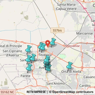 Mappa Via Appia 7 Bis KM. 11, 81030 Teverola CE, Italia (3.90615)