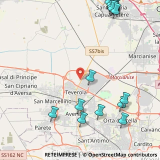 Mappa Via Appia 7 Bis KM. 11, 81030 Teverola CE, Italia (7.084)
