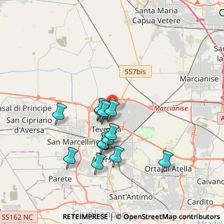 Mappa Via Appia 7 Bis KM. 11, 81030 Teverola CE, Italia (3.36857)
