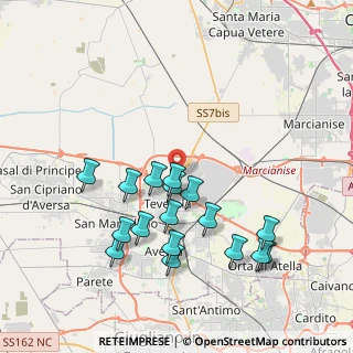 Mappa Via Appia 7 Bis KM. 11, 81030 Teverola CE, Italia (4.16706)