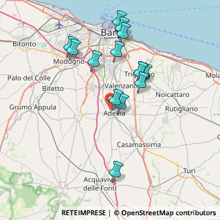 Mappa SP 70, 70010 Adelfia BA, Italia (7.99643)