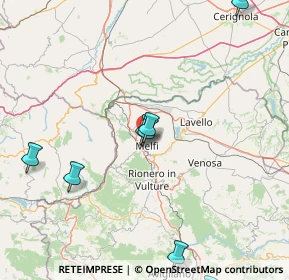 Mappa 85025 Melfi PZ, Italia (32.53929)