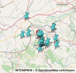 Mappa 85025 Melfi PZ, Italia (10.22842)