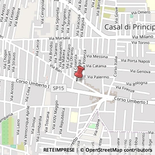 Mappa Via Bari, 25, 81033 Casal di Principe, Caserta (Campania)