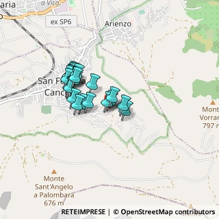 Mappa Via Talanico, 81027 San Felice a Cancello CE, Italia (0.725)