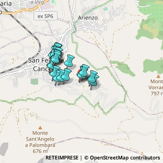 Mappa Via Talanico, 81027 San Felice a Cancello CE, Italia (0.71522)