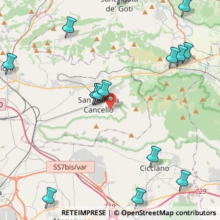 Mappa Via Talanico, 81027 San Felice a Cancello CE, Italia (6.23267)